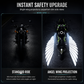 🏍️ 50% dto. Luces LED de proyección de alas de ángel para moto – patrón simétrico, lente ultranítida y amplia zona de advertencia. ¡Más seguridad en carreteras oscuras! ✨🛡️