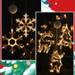 🎄 50% dto. Luces de ventana navideñas con ventosa – 11 diseños festivos, luz blanca cálida o multicolor, a pilas y sin cables. ¡Decora sin taladrar ni cinta adhesiva! ✨🪟