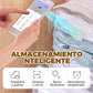 🧳 50% dto. Set de 5 bolsas de compresión reutilizables sin bomba – doble sellado, diseño transparente y enrollado fácil. ¡Ahorra espacio en armarios y maletas! ✨👁️