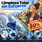 Limpiacristales magnético para coche de dos piezas | Kit de limpieza para cristales de coche sin marcas