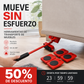 🛠️ 50% dto. Kit elevador y transportador de muebles pesados – incluye 1 elevador + 4 ruedas giratorias 360° con protección. ¡Mueve sofás, camas y armarios sin esfuerzo y sin ayuda! ✨💪