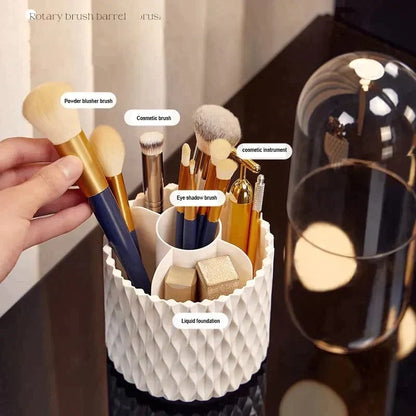 🔥Hot Sale - Today 49% OFF🔥Sleek 360° Spinning Makeup Brush Holder