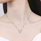 Stylish Double Heart Necklace