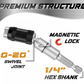 Magnetic Pivoting Bit Tip Holder