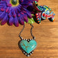 Heart-Shaped Turquoise Necklace