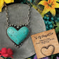 Heart-Shaped Turquoise Necklace