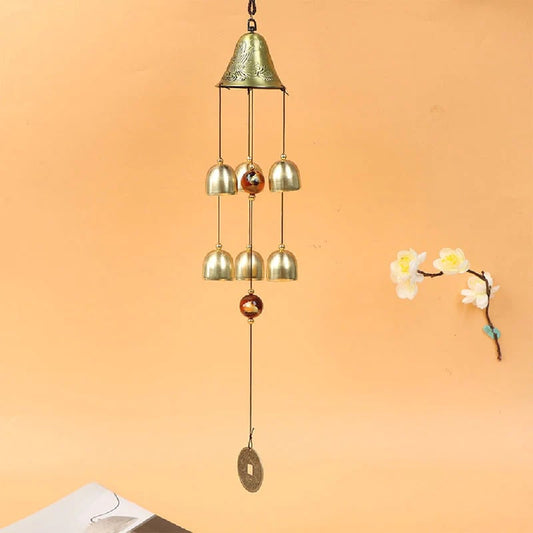 Large Outdoor Lucky Wind Chimes for Good Luck